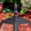 Fornelos outdoor light, pedestal light, path light black, 1-light source