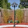 Fornelos outdoor light, lamp post, path light black, 3-light sources