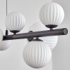 Chehalis hanging light, globe light, pendant light white, 10-light sources