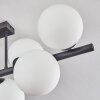 Gastor ceiling light, globe light white, 8-light sources