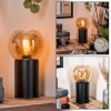 Koyoto globe light, desk lamp, table lamp Amber, 1-light source