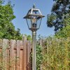 Fornelos outdoor light, lamp post, path light gold, black, 1-light source