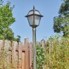 Fornelos outdoor light, lamp post, path light gold, black, 1-light source