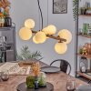 Chehalis hanging light, globe light, pendant light white, 8-light sources