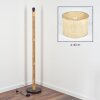 Sabadim floor lamp Ecru, black, 1-light source