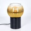 Koyoto globe light, desk lamp, table lamp gold, clear, 1-light source