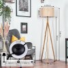 Bongal floor lamp Ecru, 1-light source