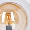 Gastor globe light, desk lamp, table lamp Amber, 1-light source