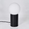 Gastor globe light, desk lamp, table lamp white, 1-light source