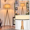 Chellas floor lamp Ecru, 1-light source