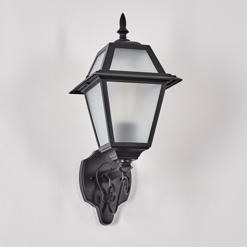 Fornelos outdoor light, outdoor wall light, wall light black, 1-light source