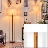 Bassagoda floor lamp Ecru, black, 1-light source