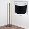 Bassagoda floor lamp Ecru, black, 1-light source