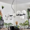 Gastor hanging light, globe light, pendant light white, 10-light sources