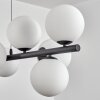 Gastor hanging light, globe light, pendant light white, 10-light sources