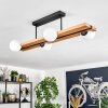 Chehalis ceiling light, globe light Ecru, black, 4-light sources