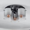 Vireda ceiling light anthracite, 3-light sources