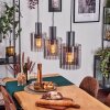 Vireda hanging light, pendant light anthracite, 3-light sources