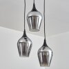 Lutarp hanging light, pendant light black, 3-light sources