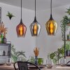 Lutarp hanging light, pendant light black, 3-light sources