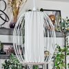 Adara hanging light, pendant light white, 1-light source