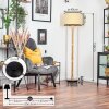 Chellas floor lamp Ecru, black, 1-light source