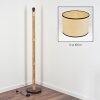 Chellas floor lamp Ecru, black, 1-light source