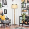 Chellas floor lamp Ecru, black, 1-light source