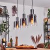 Vireda hanging light, pendant light anthracite, 3-light sources