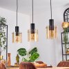 Vireda hanging light, pendant light anthracite, 3-light sources