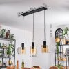 Vireda hanging light, pendant light anthracite, 3-light sources