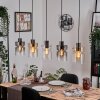 Hasvik hanging light, pendant light black, 5-light sources