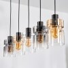 Hasvik hanging light, pendant light black, 5-light sources