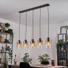 Hasvik hanging light, pendant light black, 5-light sources