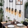 Hasvik hanging light, pendant light black, 5-light sources