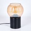 Koyoto globe light, desk lamp, table lamp Amber, 1-light source