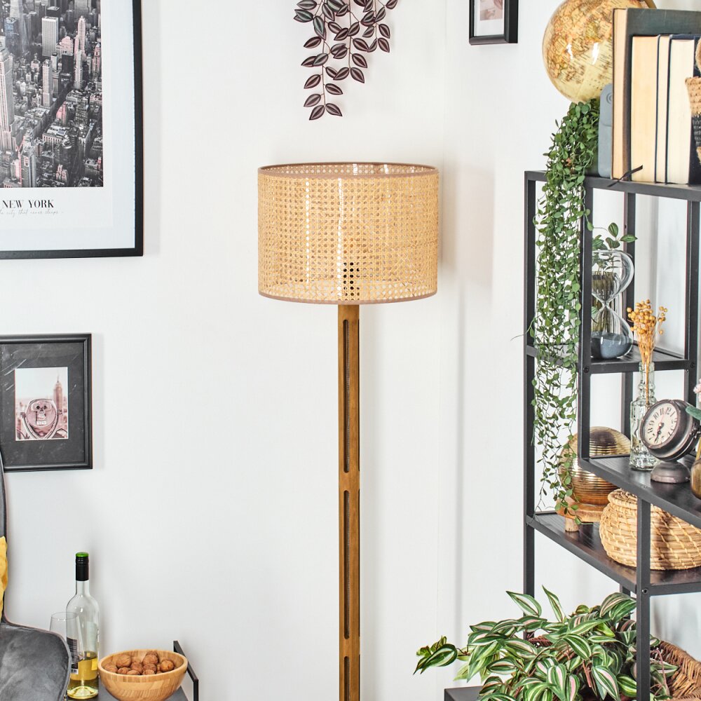 Barcos floor lamp Ecru, black, 1-light source