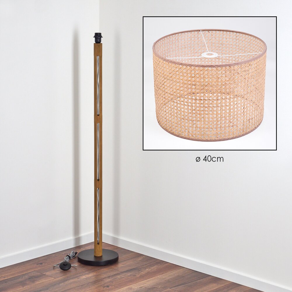 Barcos floor lamp Ecru, black, 1-light source