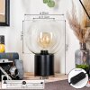 Koyoto globe light, desk lamp, table lamp 20 cm clear, 1-light source