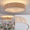 Foggia ceiling light matt nickel, 3-light sources