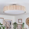 Foggia ceiling light matt nickel, 3-light sources