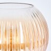 Koyoto globe light, desk lamp, table lamp Amber, clear, 1-light source