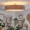 Foggia ceiling light matt nickel, 3-light sources