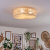 Antillo ceiling light matt nickel, 3-light sources