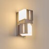 Swanek outdoor wall light, wall light LED anthracite, 2-light sources