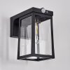 Verup outdoor wall light, wall light LED black, 1-light source, Motion sensor