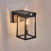 Verup outdoor wall light, wall light LED black, 1-light source, Motion sensor