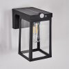 Verup outdoor wall light, wall light LED black, 1-light source, Motion sensor