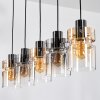 Hasvik hanging light, pendant light black, 5-light sources