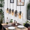 Hasvik hanging light, pendant light black, 5-light sources